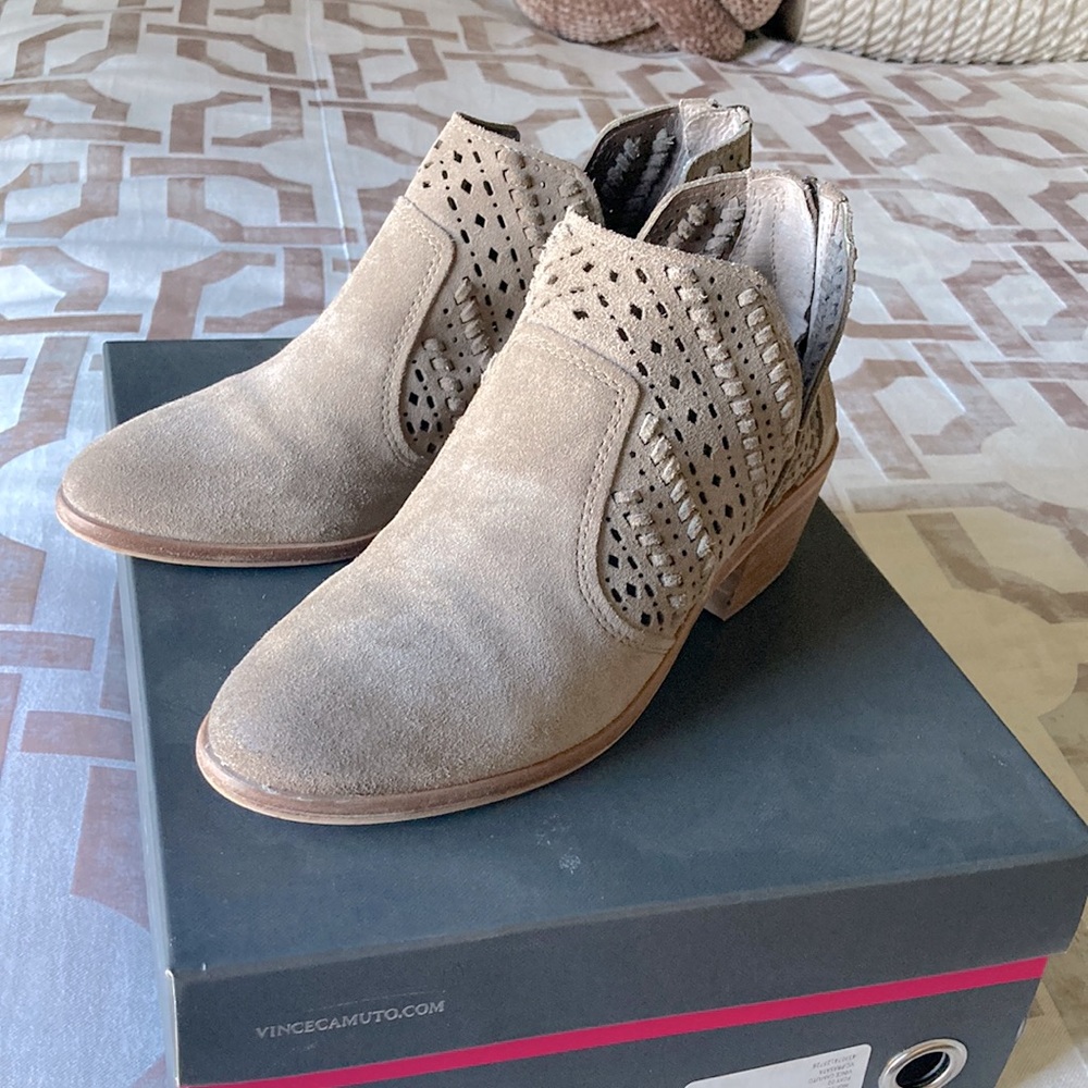Vince Camuto Prasata Booties-Barely Worn - image 1